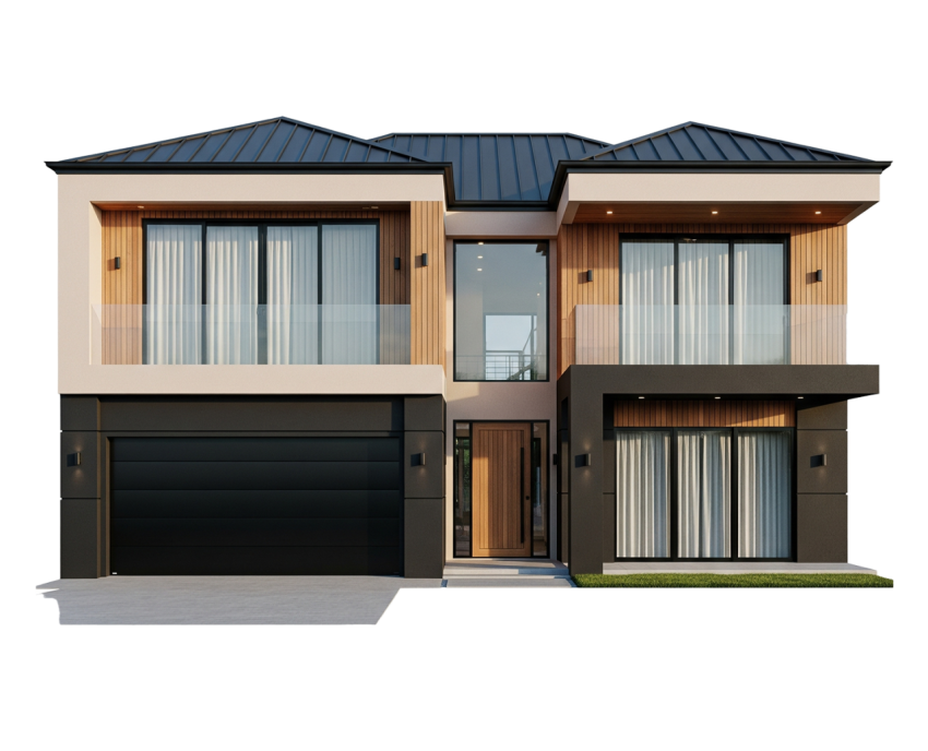 Luxury Modern House PNG – Premium Villa Design Transparent Background Free Download