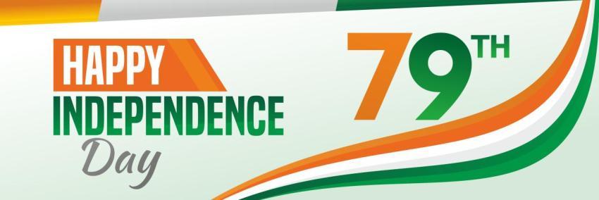 15 August Independence Day Banner Background Free Download – 79th Happy Independence Day Design I VistaPNG