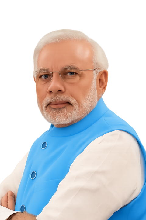 Prime Minister Narendra Modi PNG Transparent Image Free Download