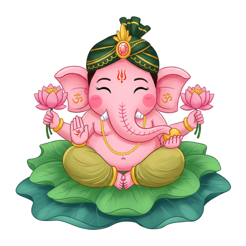 Lord Ganesh Chaturthi Ganesh Ji Murti PNG Free HD - Vista PNG