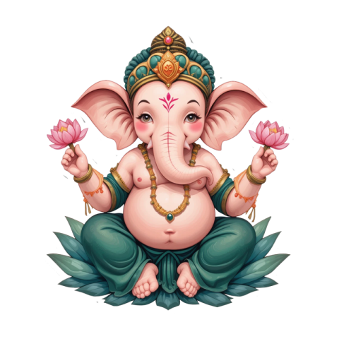 Ganpati Bappa PNG Transparent Free Download – VistaPNG