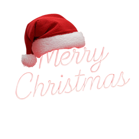 Ultra High Quality Merry Christmas Typography Free PNG Download | VistaPNG