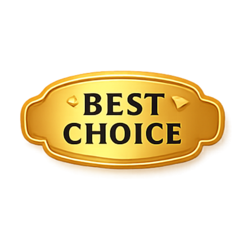 Best Choice Gold Label Badge Free Trasparent PNG Download | VistaPNG