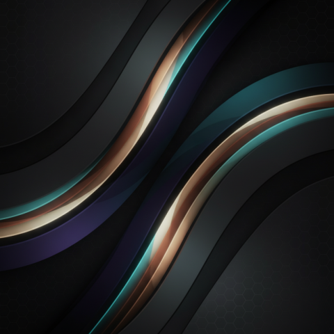 Luxury Dark Abstract Curved Lines Tech Background PNG IMAGE FREE DOWNLOAD