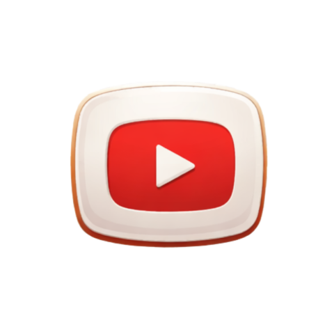 YouTube Play Button 3D Icon Logo PNG IMAGE FREE DOWNLOAD