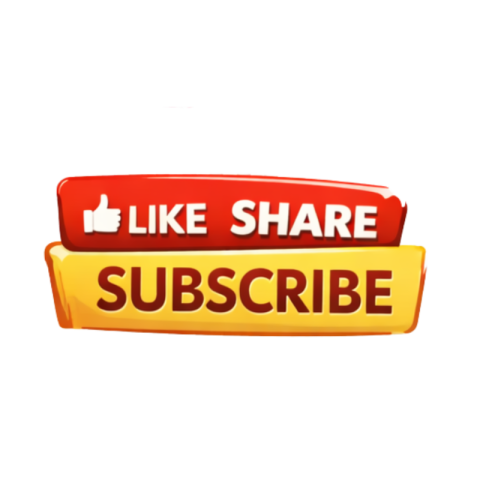 Like Share Subscribe YouTube Button Banner PNG IMAGE FREE DOWNLOAD