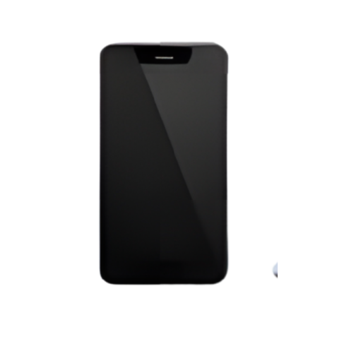 Modern Black Smartphone Blank Screen Mockup PNG IMAGE FREE DOWNLOAD