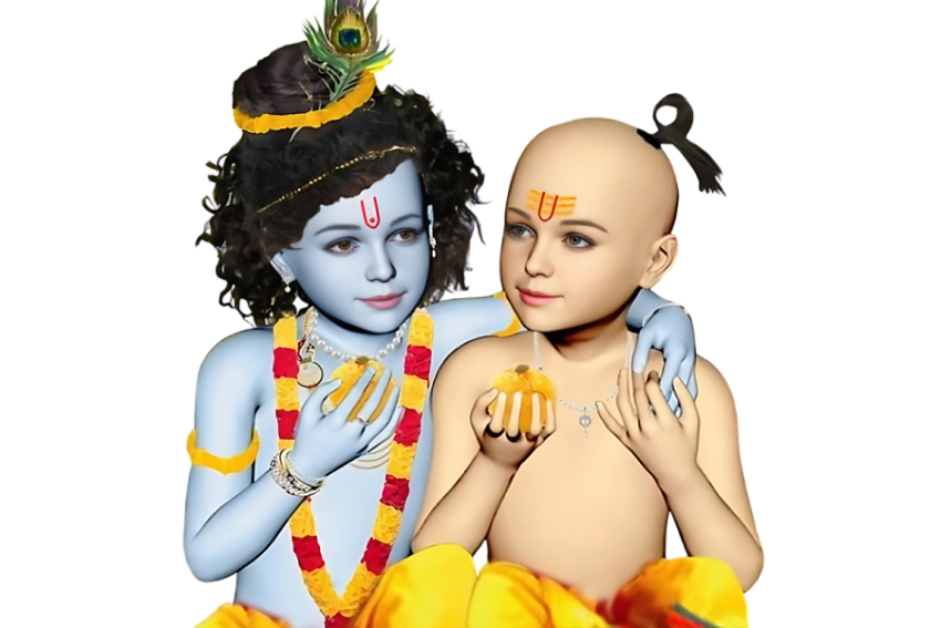 Krishna Janmashtami ki hardik shubhkamnaen FREE PNG DOWNLOAD KAREN