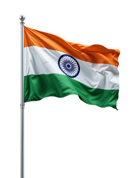 Indian Flag PNG Free Download | 15th August Flag PNG | Independence Day Transparent PNG – VistaPNG