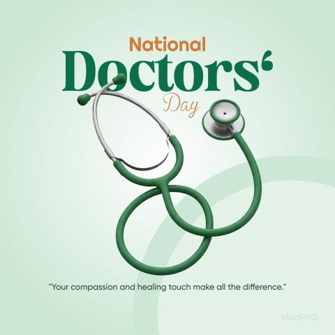 National Doctors' Day Free Image Download