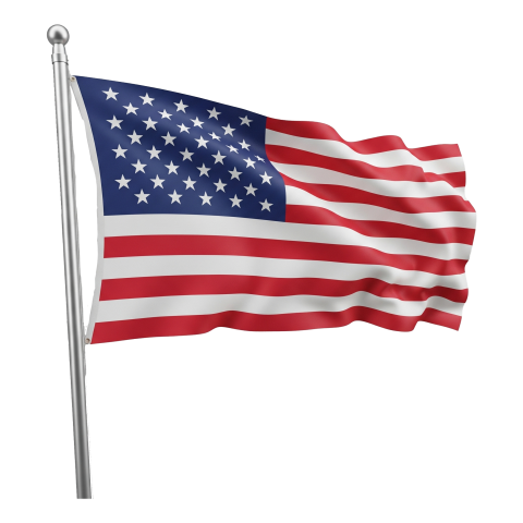 USA (United States) Flag PNG Free Transparent Download