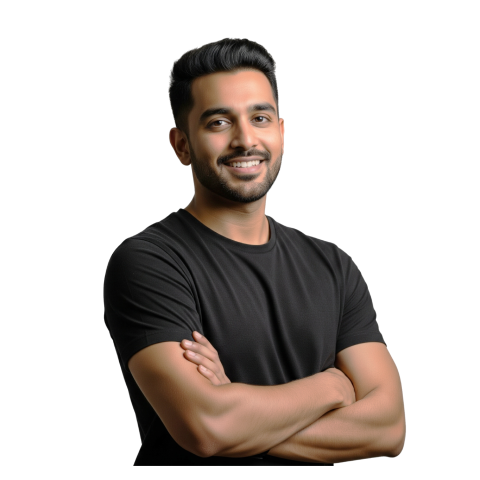 A Young Happy Man Standing PNG HD Download Free