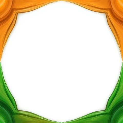 Creative 15th August Curve Tricolour Background Free HD Download