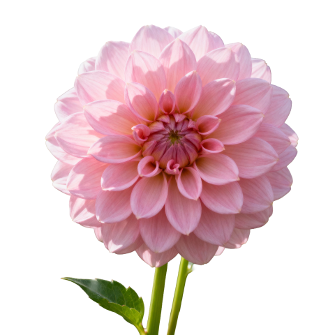 Coral Dahlia Flower Free PNG Transparent Image Download | VistaPNG